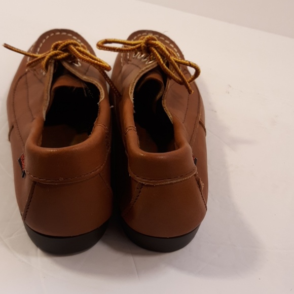Sebago Campsides Mocs size 5 NWOT Leather MADE US - Picture 4 of 8